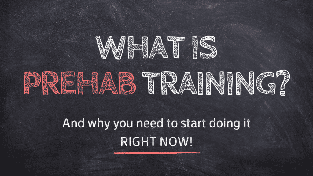 What is prehab training?